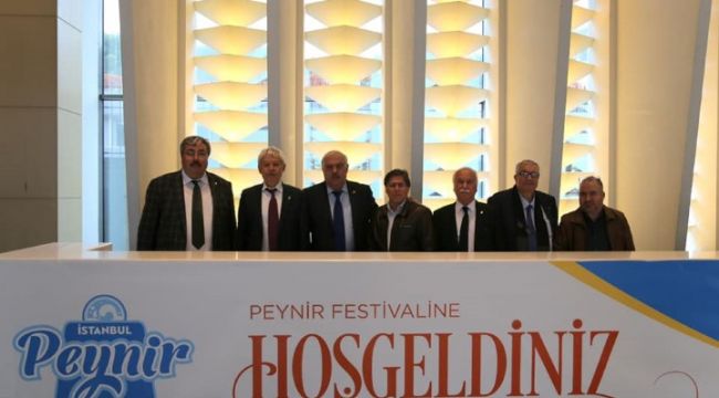 ETSO yönetimi peynir festivalinde