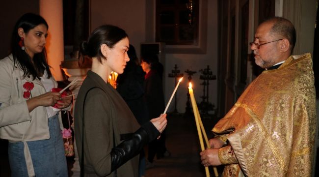 Ortodokslar, Edirne'de Paskalya'yı kutladı