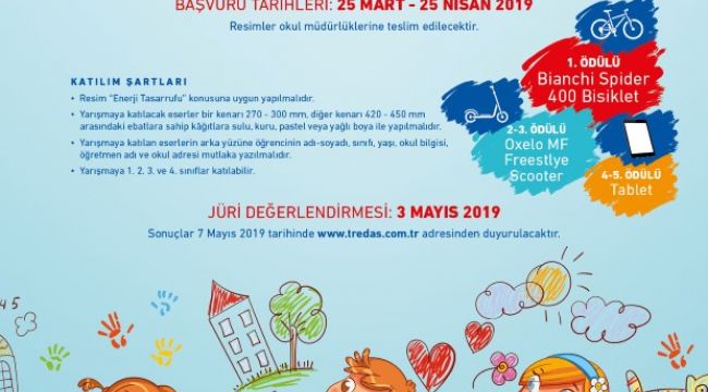 TREDAŞ resim yarışmasında geri sayım