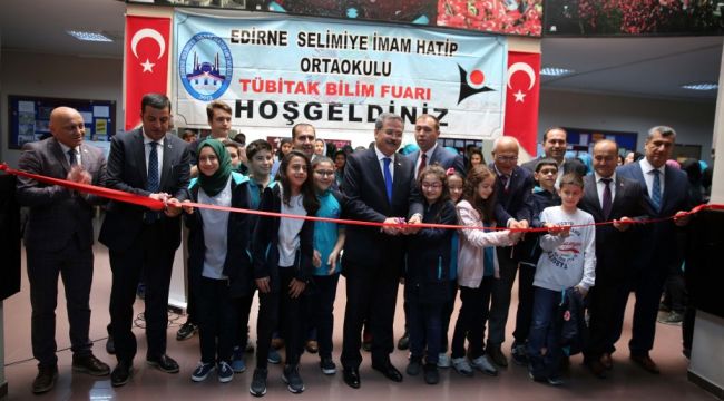 TÜBİTAK Bilim Fuarı açıldı