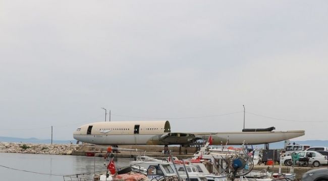 Batırılacak uçak için son rötuş