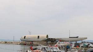 Batırılacak uçak için son rötuş