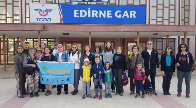 EDOSK'dan tren seyahatli doğa yürüyüşü