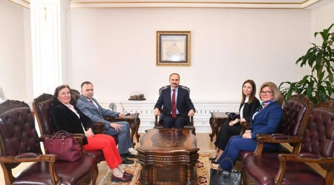 SGK Heyetinden Vali Canalp’e Ziyaret