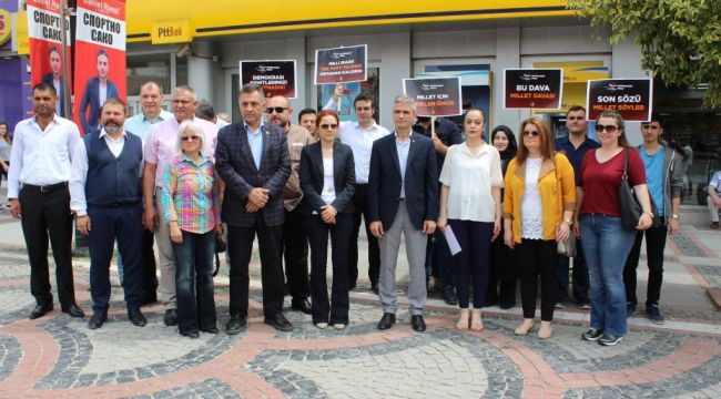 “Türk milleti darbeye karşıdır”