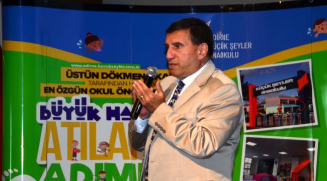 Üstün Dökmen Edirne’de