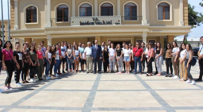 Arnavut öğrenciler Türkiye'ye hayran kaldı