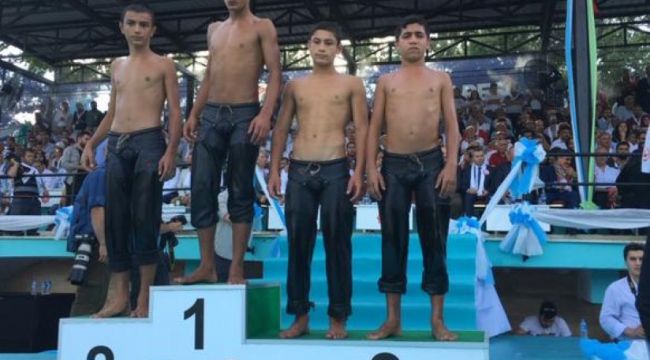 Belediye güreşçileri Kırkpınar’a hazır