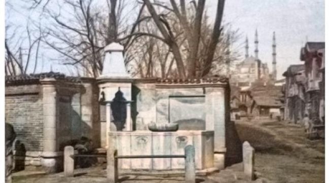 Döner kavşak değil ‘çeşme’ kalıntısı