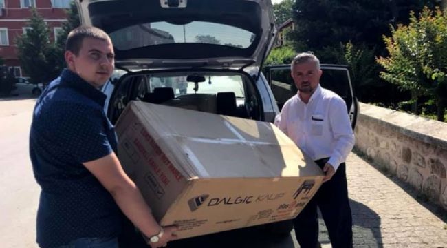 Edirne'den Bulgaristan'daki köy camisine yardım