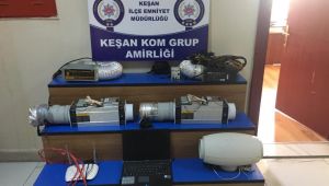Kaçak Bitcoin düzeneği yakalandı