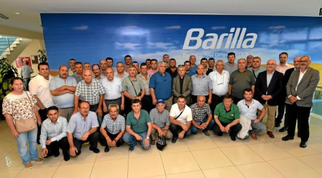 Makarna pazarının lideri Trakya’daki üreticilerini ağırladı