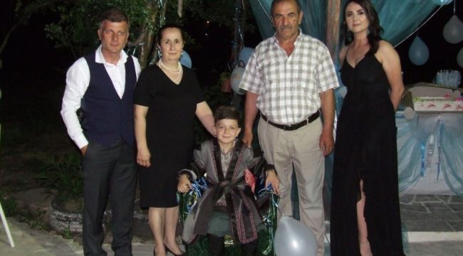 Miralp,erkekliğe ilk adımı attı