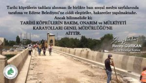 Belediyeye değil karayollarına ait