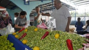 Etikete bile yarım kilo fiyatı yazıldı