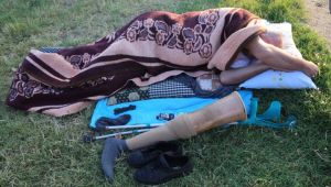 Güreş sevgisi engel tanımadı