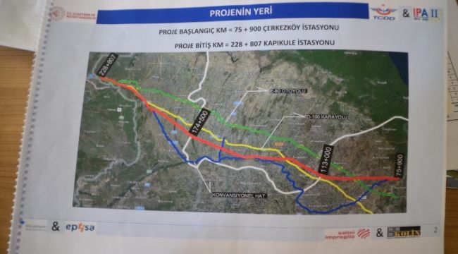 Hızlı tren toplantıları sürüyor