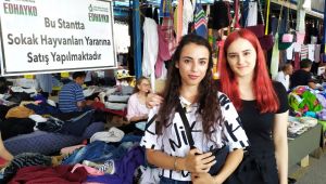 Mama ihtiyacı için tezgah açtılar