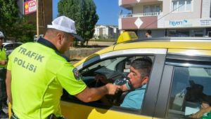 Taksicilere sıkı denetim