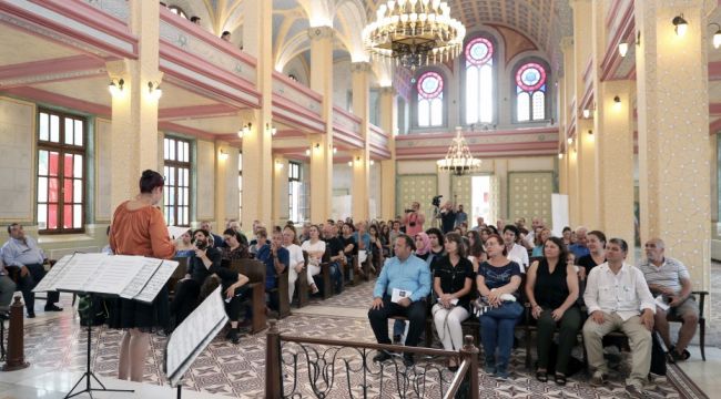 Viyolonsel sınıfından büyük Sinagog’ta konser