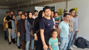 40 düzensiz göçmen yakalandı