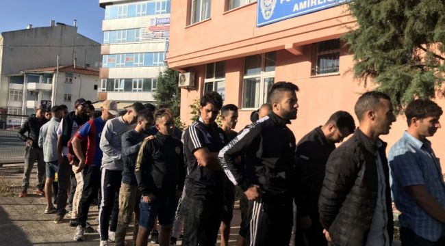Düzensiz göçmen operasyonu