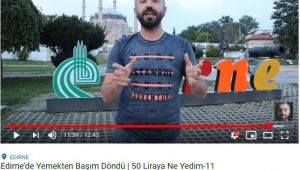 Edirne lezzetlerini yüz bin kişi izledi