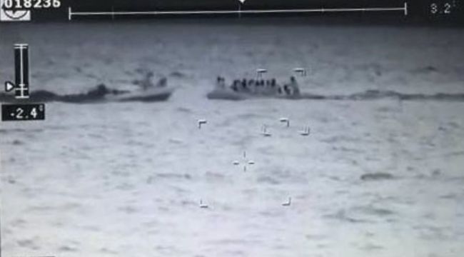 Enez açıklarında 49 düzensiz göçmen yakalandı