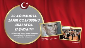 Erasta 30 Ağustos’u çocuklarla kutluyor