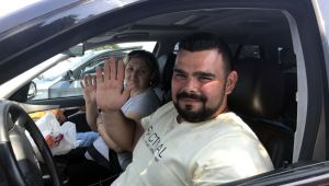 Gurbet yolunda hazin veda  