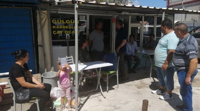 Helvacıoğlu seyyar balıkçı esnafı ile buluştu