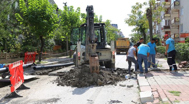 Kocasinan’a içme suyu hattı