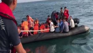 Meriç Nehri'nde 40 düzensiz göçmen yakalandı