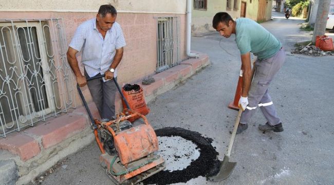 Rögar kapakları yol seviyesine çıkarılıyor