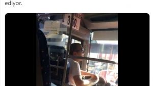   Şoförden haddini aşan sözler