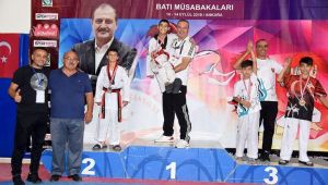 1 altın, 2 gümüş, 1 bronz