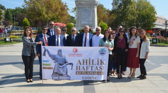 Ahilik haftasında dürüslük vurgulandı