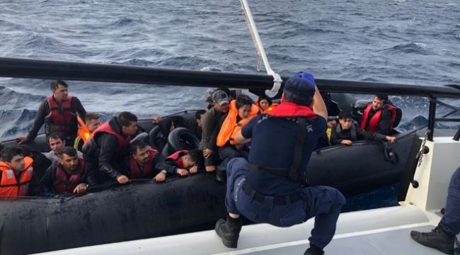 Ege Denizi'nde kaçak operasyonu