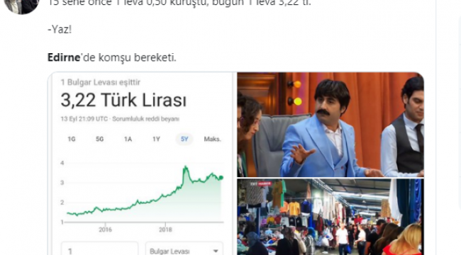 O haberler de alay konusu oldu