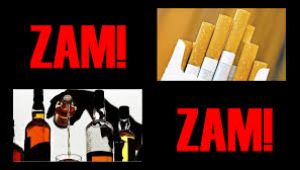 Rekor alkol ve tütünde