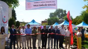 sağlık sokağına yoğun ilgi