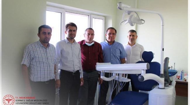 Uzunköprü’ye 3 adet diş üniti