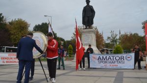 Amatör spor haftası başladı