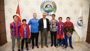 Atletizm takımından Helvacıoğlu’na ziyaret