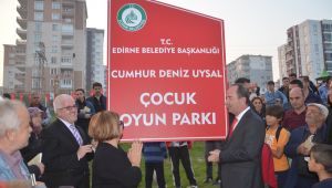 Cumhur’un adı parkta yaşayacak