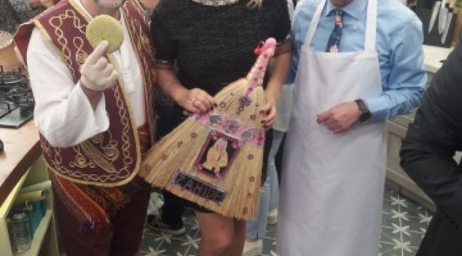 Edirne’nin lavanta helvası TV’de