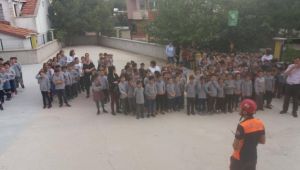 Okulda ‘Depreme Hazır Ol’ tatbikatı