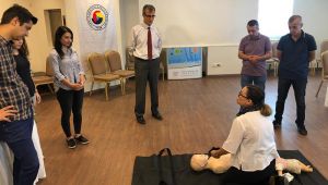 PTT personeline ilk yardım eğitimi