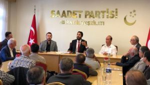 SP Konya Milletvekili Edirne’de