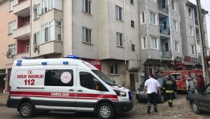 İkamet yangını korkuttu